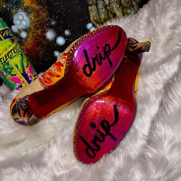 Wild Fire Heels by Drip Creations - Picture 5 of 12